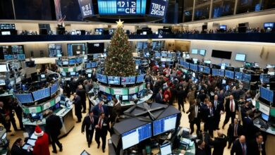 is the stock market open on christmas eve